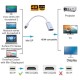 Mini Display port to hdmi dişi 4kx2k 1080p görüntü aktarım Kablosu