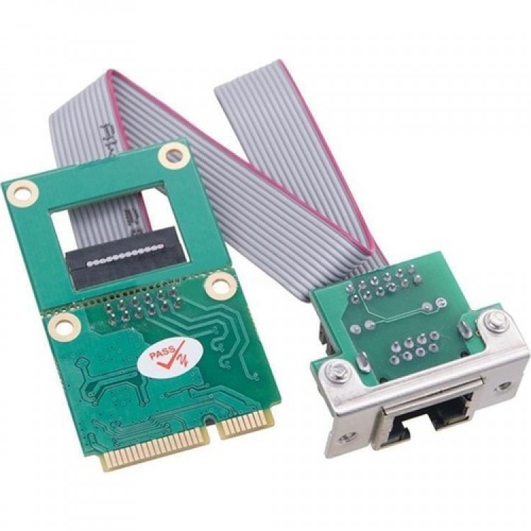 Mini pcı e gigabit ethernet kartı  Mini PCIE Ağ Kartı 1000Mb NIC RJ45 LAN Adaptörü