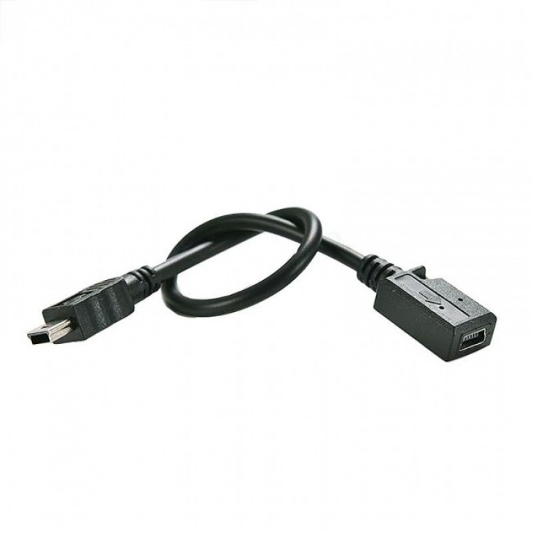 Mini usb dişi erkek uzatma kablosu 5 pin mini usb dişi erkek kablo 20cm