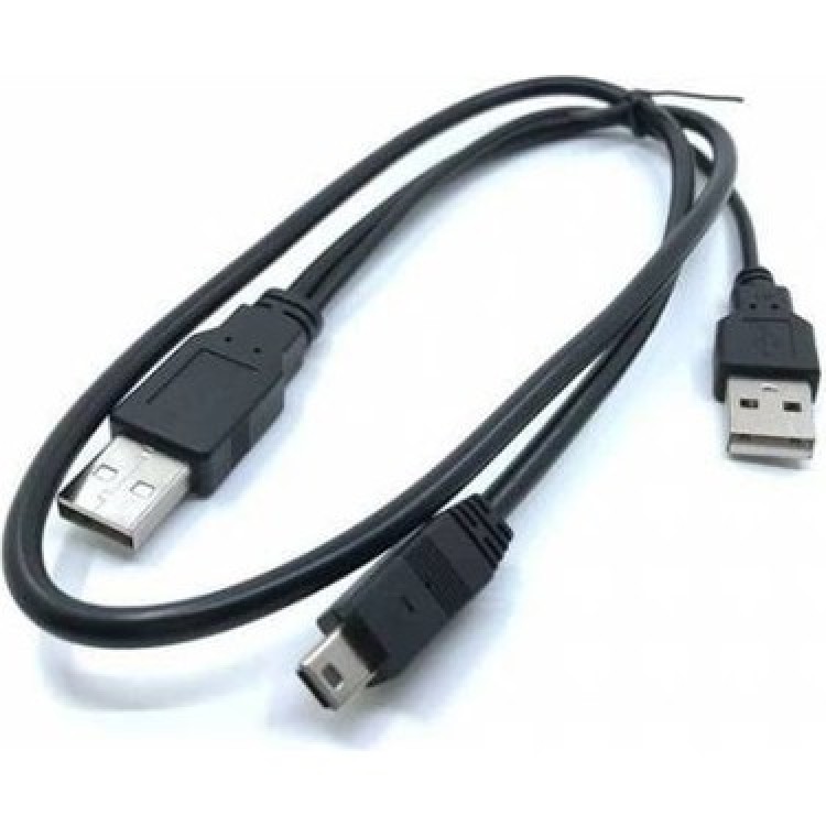 Mini usb harddisk kablosu 5 pin usb Y hdd kablo