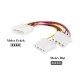 Molex power çoğaltıcı 2 li power çoklayıcı kasa 4 pin power çoğaltıcı 18 cm ide power çoğaltıcı