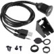 Montaj tipi usb aux uzatma kablosu montaj edilebilir stereo usb kablo 3 metre Montaj tipi usb aux uzatma kablosu montaj edilebilir stereo usb kablo 3 metre