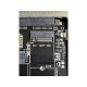 Msata ssd 9.5 mm kızak 9.5 mm kızak msata ssd çevirici msata 9.5 mm hdd caddy