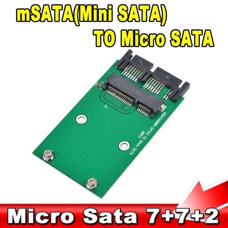 Msata ssd micro sata çevirici m-sata micro sata çevirici
