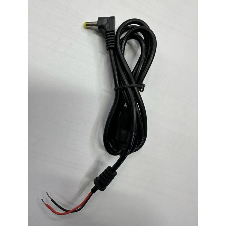Notebook adaptör tamir kablosu 4.0 mm 1.7 mm adaptör tamir kablosu 90 derece 4.0 mm 1.7 mm adaptör tamir kablosu