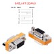 Null modem DB9 9 pin dişi -Dişi seri port mini Null Modem RS232 çevirici