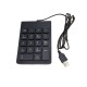 Numerik Keypad 18 tuşlu Kablolu numpad klavye numara klavyesi Numerik Keypad 18 tuşlu Kablolu numpad klavye numara klavyesi