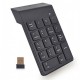 Numerik keypad 18 tuş kablosuz numara klavyesi