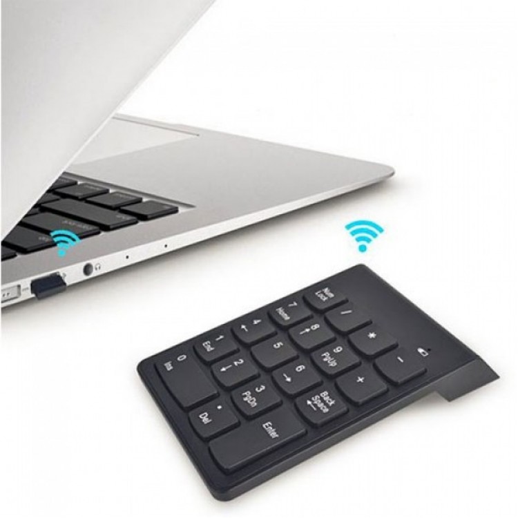 Numerik keypad 18 tuş kablosuz numara klavyesi Numerik keypad 18 tuş kablosuz numara klavyesi