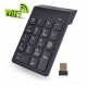 Numerik keypad 18 tuş kablosuz numara klavyesi