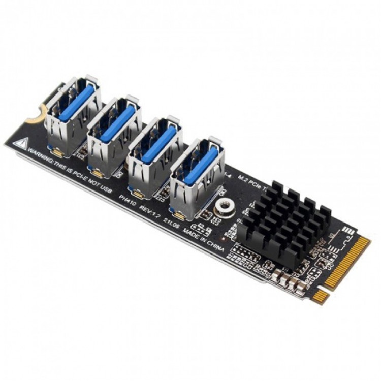 Nvme usb 3.0 çoğaltıcı m2 nvme 4 port usb 3.0 çoğaltıcı