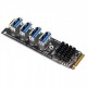 Nvme usb 3.0 çoğaltıcı m2 nvme 4 port usb 3.0 çoğaltıcı