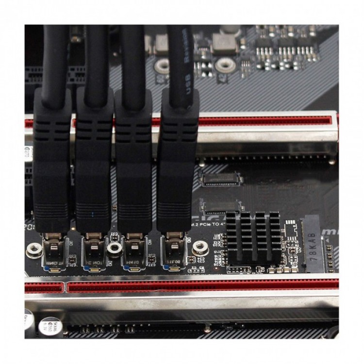 Nvme usb 3.0 çoğaltıcı m2 nvme 4 port usb 3.0 çoğaltıcı