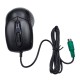 PS/2 optik kablolu mouse PC için eski yuvarlak girişli ps2 mouse