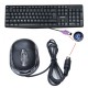 PS2 girişli klavye mouse set eski yuvarlak tip ps2 mouse klavye seti