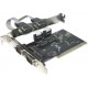 Pci 4 port com kart 4 port pci rs232 kart 4 port 9 pin kart