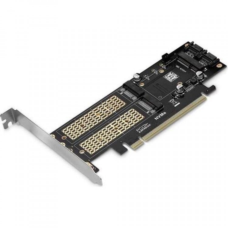 Pci exp 16x Nvme ngff msata çevirici pcie 16x nvme ngff msata çevirici