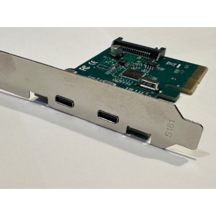 Pci exp 4x type-c kart 2 port x4 pci express typec kart 2 port type-c kart Pci exp 4x type-c kart 2 port x4 pci express typec kart 2 port type-c kart