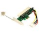 Pci express pci çevirici 1x 4x 8x 16x pcie pci çevirici
