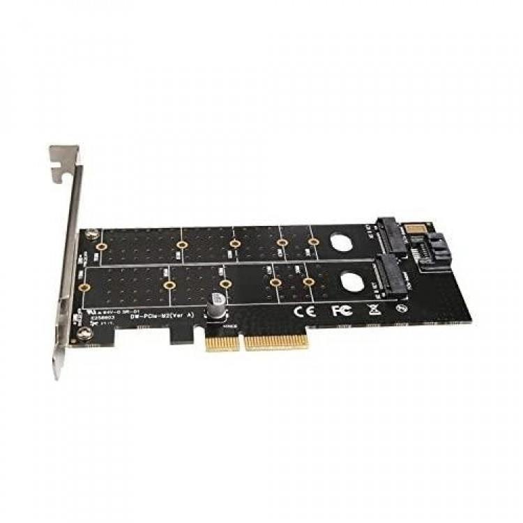 Pciexp 4x nvme 4x ngff sata çevirici pci-exp 4x m2 nvme çevirici ngff sata çevirici