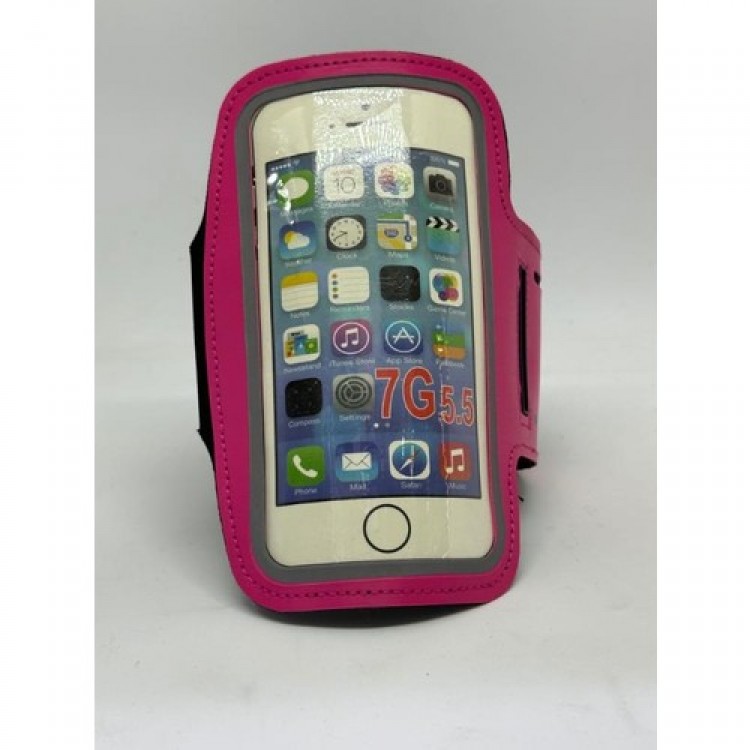 Pembe iphone12 iphone13 kol bandı spor için telefon kılıf 13.5 cm 7 cm telefon kılıfı