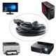 Power kablo 3x1 C13 bilgisayar monitör power güç kablosu 15m Power kablo 3x1 C13 bilgisayar monitör power güç kablosu 15m