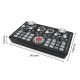 Profosyonel canlı yayın ses kartı profosyonel audio mixer 48 volt canlı yayın ses kartı