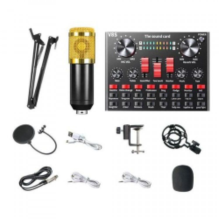 Profosyonel canlı yayın seti canlı yayın mikrofon ses mixeri Profosyonel canlı yayın seti canlı yayın mikrofon ses mixeri