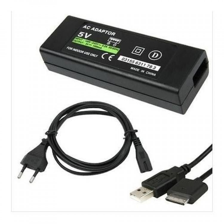 Psp go adaptör 5 volt 1500 ma psp go şarj aleti