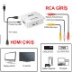 RCA to HDMI Çevirici rca av den hdmi ye ses ve görüntü aktarma AV2HDMI