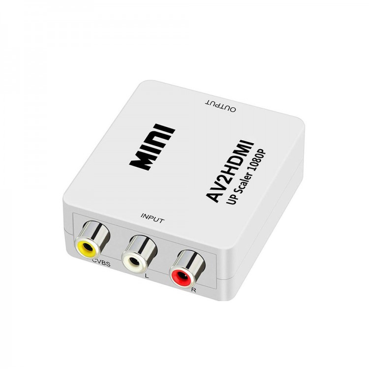 RCA to HDMI Çevirici rca av den hdmi ye ses ve görüntü aktarma AV2HDMI