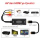 RCAdan HDTVye dönüştürücü adaptörü ses Video dönüştürücü adaptör RCAdan HDTVye dönüştürücü adaptörü ses Video dönüştürücü adaptör