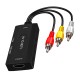 RCAdan HDTVye dönüştürücü adaptörü ses Video dönüştürücü adaptör RCAdan HDTVye dönüştürücü adaptörü ses Video dönüştürücü adaptör