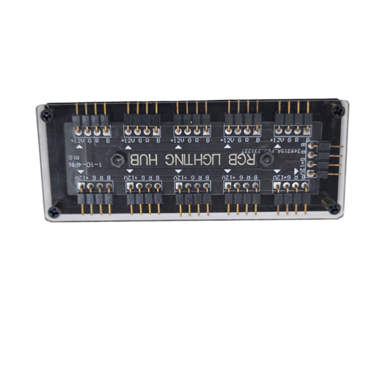 RGB Led Fan Şerit Hub Splitter 10 Port 12V 4 Pin Kablo Çoklayıcı