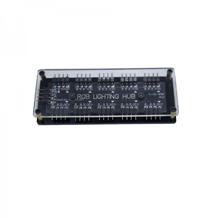RGB Led Fan Şerit Hub Splitter 10 Port 12V 4 Pin Kablo Çoklayıcı