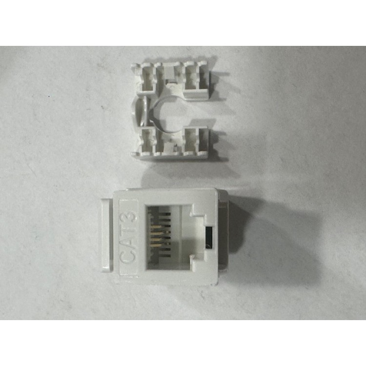RJ11 keystone jack cat3 priz jack telefon duvar priz jack