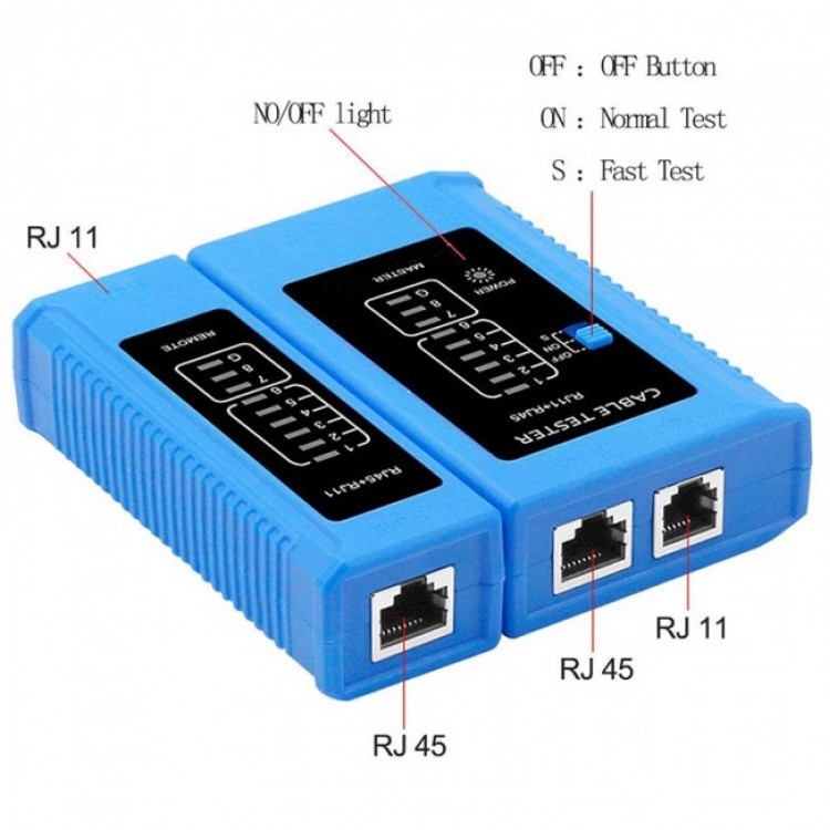 Rj45 Ethernet kablosu test cihazı cat6 kablo test cihazı rj11 rj45 test Rj45 Ethernet kablosu test cihazı cat6 kablo test cihazı rj11 rj45 test