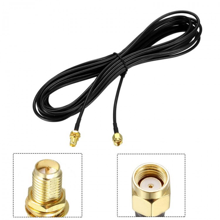 SMA modem anteni wireless anteni wifi Gps uzatma kablosu 3m SMA modem anteni wireless anteni wifi Gps uzatma kablosu 3m