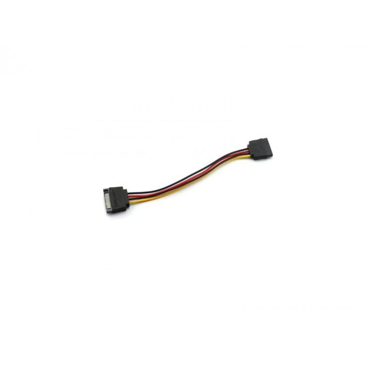 Sata power uzatma kablosu 15 pin dişi erkek sata power uzatma kablosu 30 cm