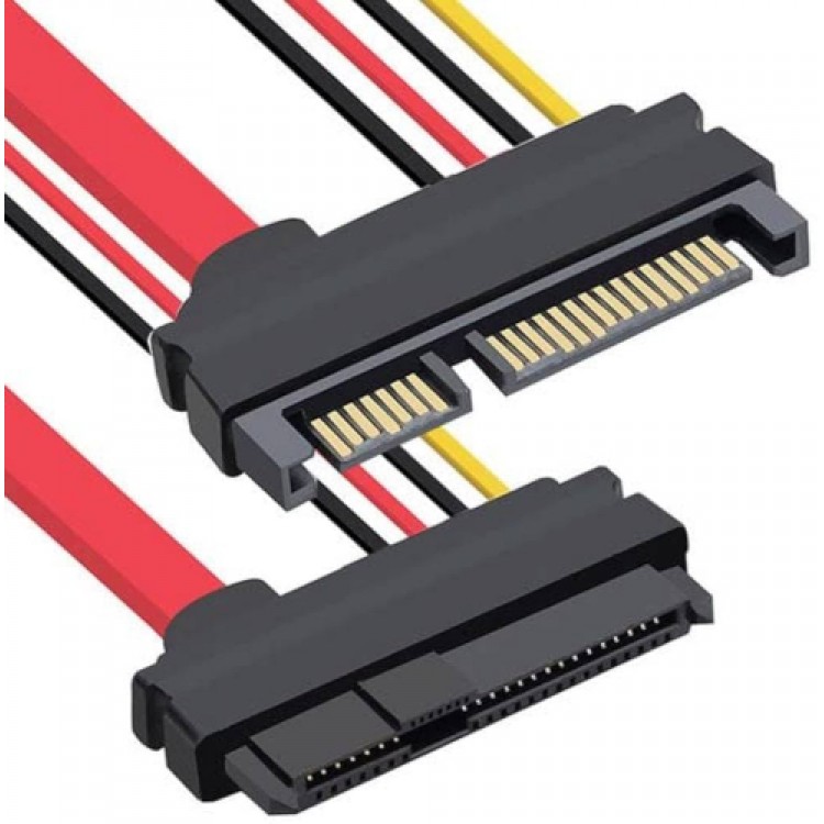 Sata sas çevirici kablo 15 cm sff-8482 29 pin sas 22 pin sata çavirici