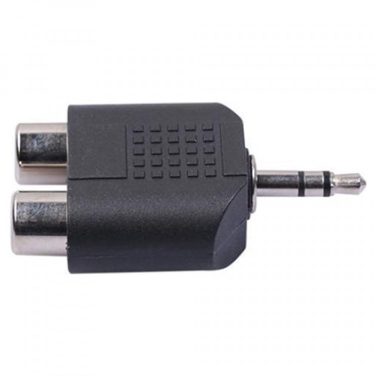 Stereo erkek 2 rca dişi çevirici erkek 3.5 mm 2x dişi rca jack 2 rca 1 stereo jack Stereo erkek 2 rca dişi çevirici erkek 3.5 mm 2x dişi rca jack 2 rca 1 stereo jack