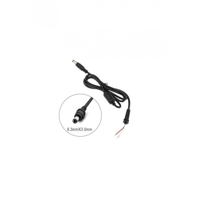 Toshiba uyumlu notebook adaptör tamir kablosu 6.3 mm 3.0 mm adaptör tamir kablosu Toshiba uyumlu notebook adaptör tamir kablosu 6.3 mm 3.0 mm adaptör tamir kablosu