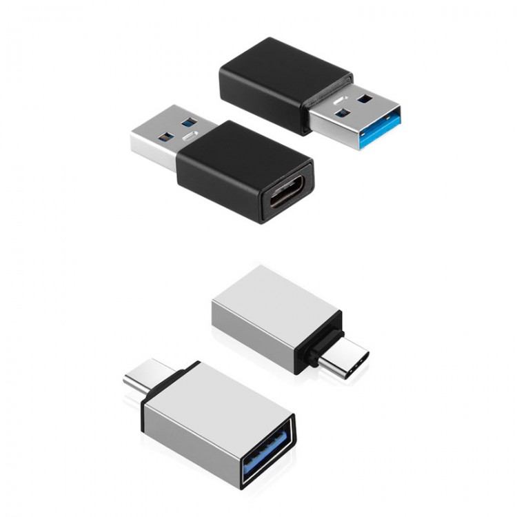 Type c otg - type c usb 3.0 çevirici 2'li set Type c usb 3.0 çevirici