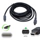 Type c to 5 pin mini usb kablo şarj ve data kablous 3 metre