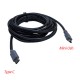 Type c to 5 pin mini usb kablo şarj ve data kablous 3 metre
