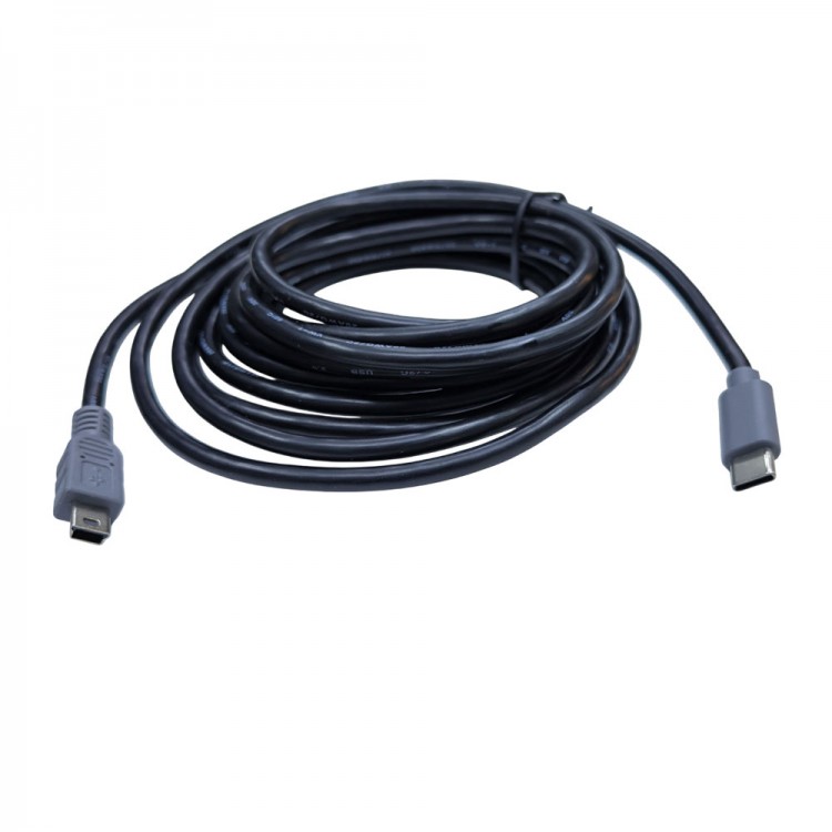 Type c to 5 pin mini usb kablo şarj ve data kablous 3 metre