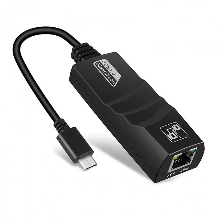 Typec gigabit ethernet çevirici type-c ethernet 10-100-1000