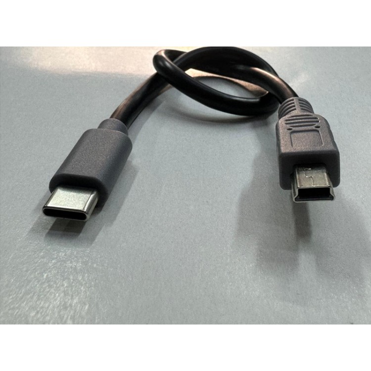 Typec mini usb kablo type-c 5 pin kablo 25 cm
