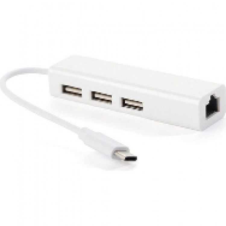 Typec usb hub typec internet çevirici type-c 3 port usb ethernet çevirici typec lan 3 port usb