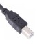 USB 2.0 B tipi Erkek B tipi Dişi Yazıcı Uzatma Kablosu Panel Tipi 50 cm